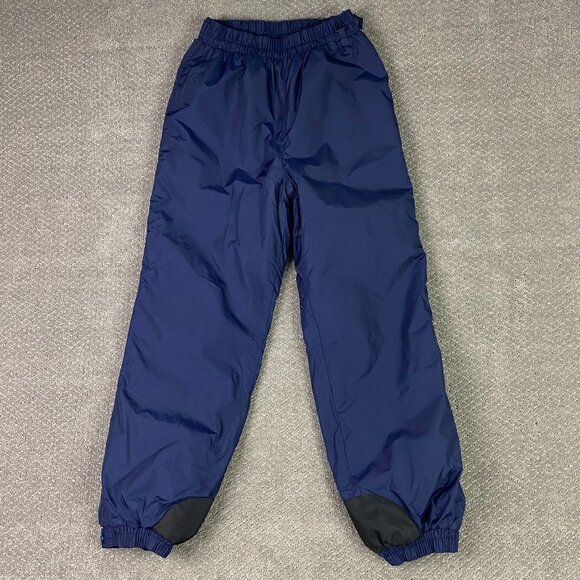 Vintage Columbia Snow Pants Ski Snowboard Men's Large Blue Insulated - Picture 1 of 13
